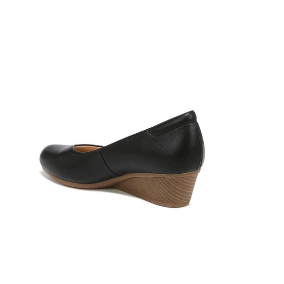 Dr. Scholl's® Be Ready Black Wedge Shoes Womens Size 6.5 M - Picture 6 of 9